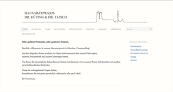 Desktop Screenshot of hausarzt-sendling.de